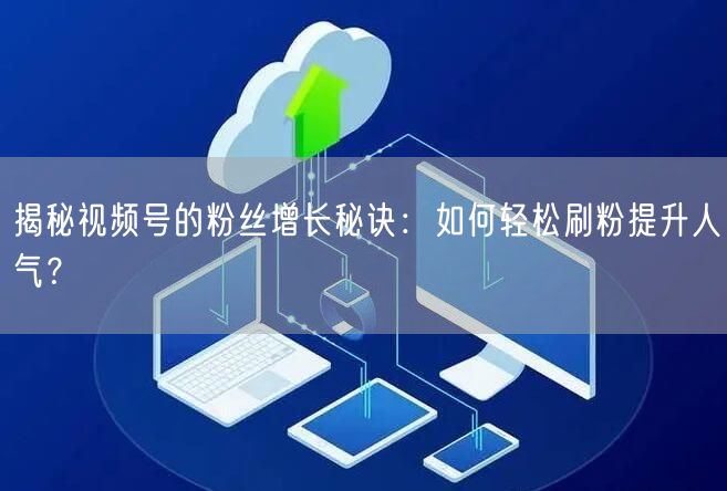 揭秘视频号的粉丝增长秘诀：如何轻松刷粉提升人气？