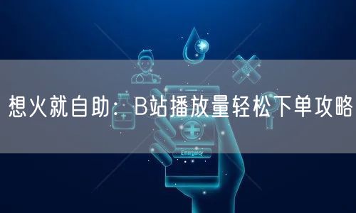 想火就自助：B站播放量轻松下单攻略