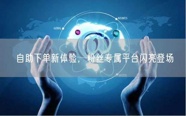 自助下单新体验，粉丝专属平台闪亮登场