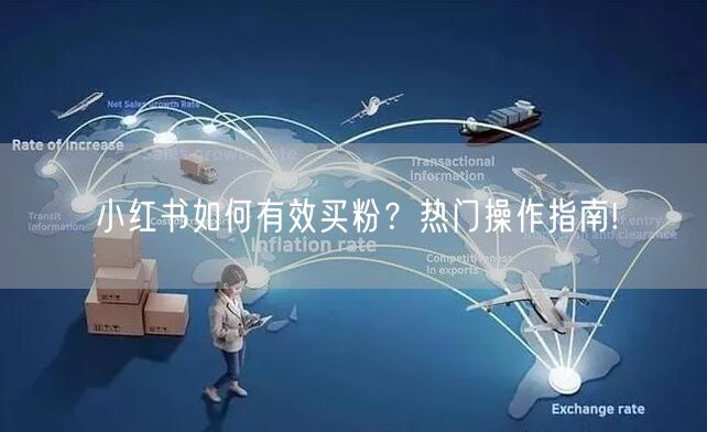 小红书如何有效买粉？热门操作指南!
