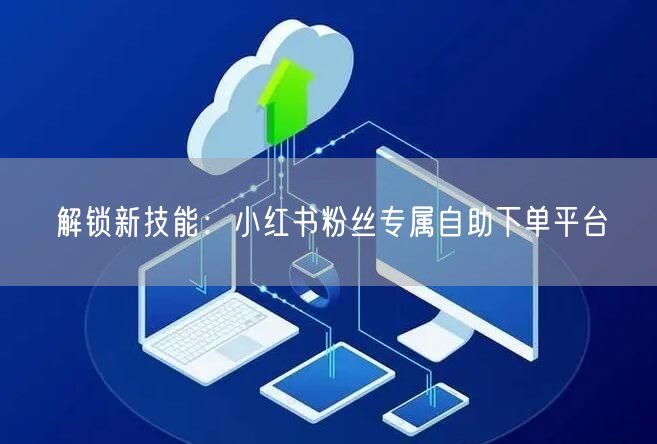 解锁新技能：小红书粉丝专属自助下单平台