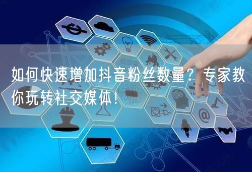 如何快速增加抖音粉丝数量？专家教你玩转社交媒体！