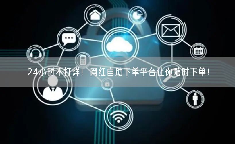 24小时不打烊!网红自助下单平台让你随时下单!